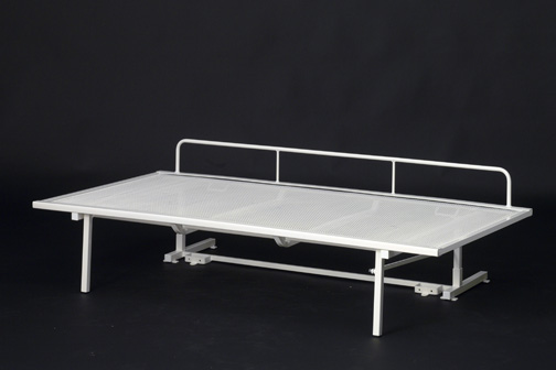 'Horizontal' 'Wiskaway'® 2000 Wallbed frame - folded down