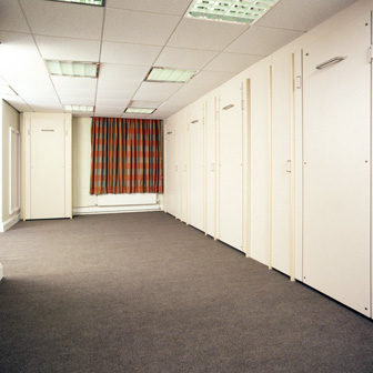 Euston Fire Station - Bank of 'Wiskaway'® 7500 Wallbeds folded away