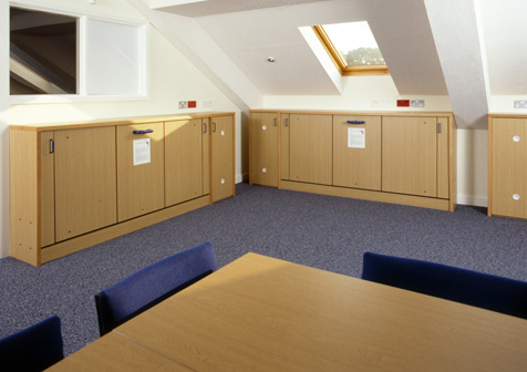 St Ives -  Two 'Wiskaway'® 6000 Wallbeds folded away