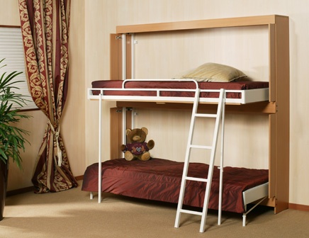 The Wiskaway 9000 Wall Folding Bunk Bed, Beds That Fold Into Wall Uk